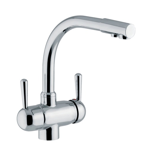 [WTFC-3WY-F-GMRWALL3] 3WAY WALL MOUNTED FAUCET (Req 2x04 WALL)