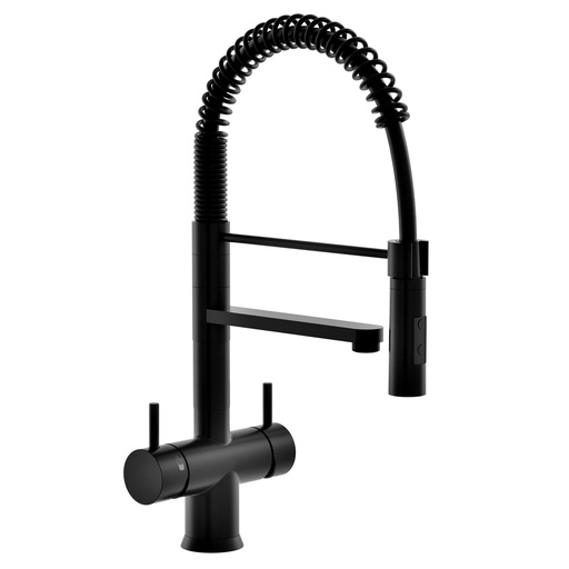 [WTFC-5WY-F-GMR5680MLTBGD] 5WAY FAUCET 5680ML-TB (SHORT) CHAMPAGNE