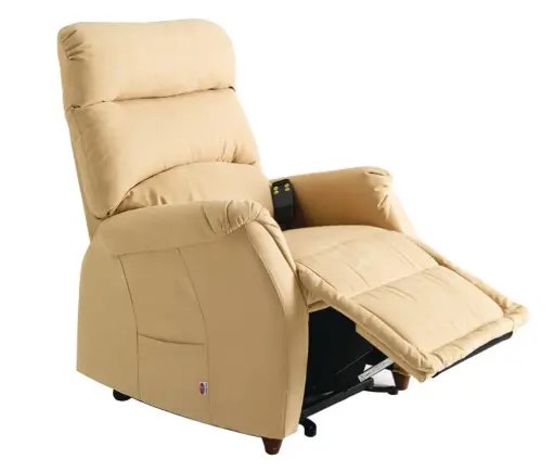 [RSAR-RLX-F-PRCRURL707] RUBINO ARMCHAIR REAL LEATHER 707 WITH MASSAGE (S)